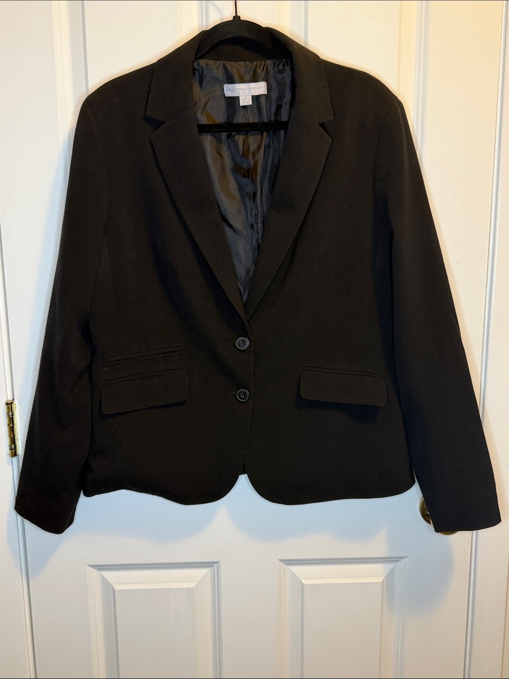 New York & Company Black Women's Tailored Blazer